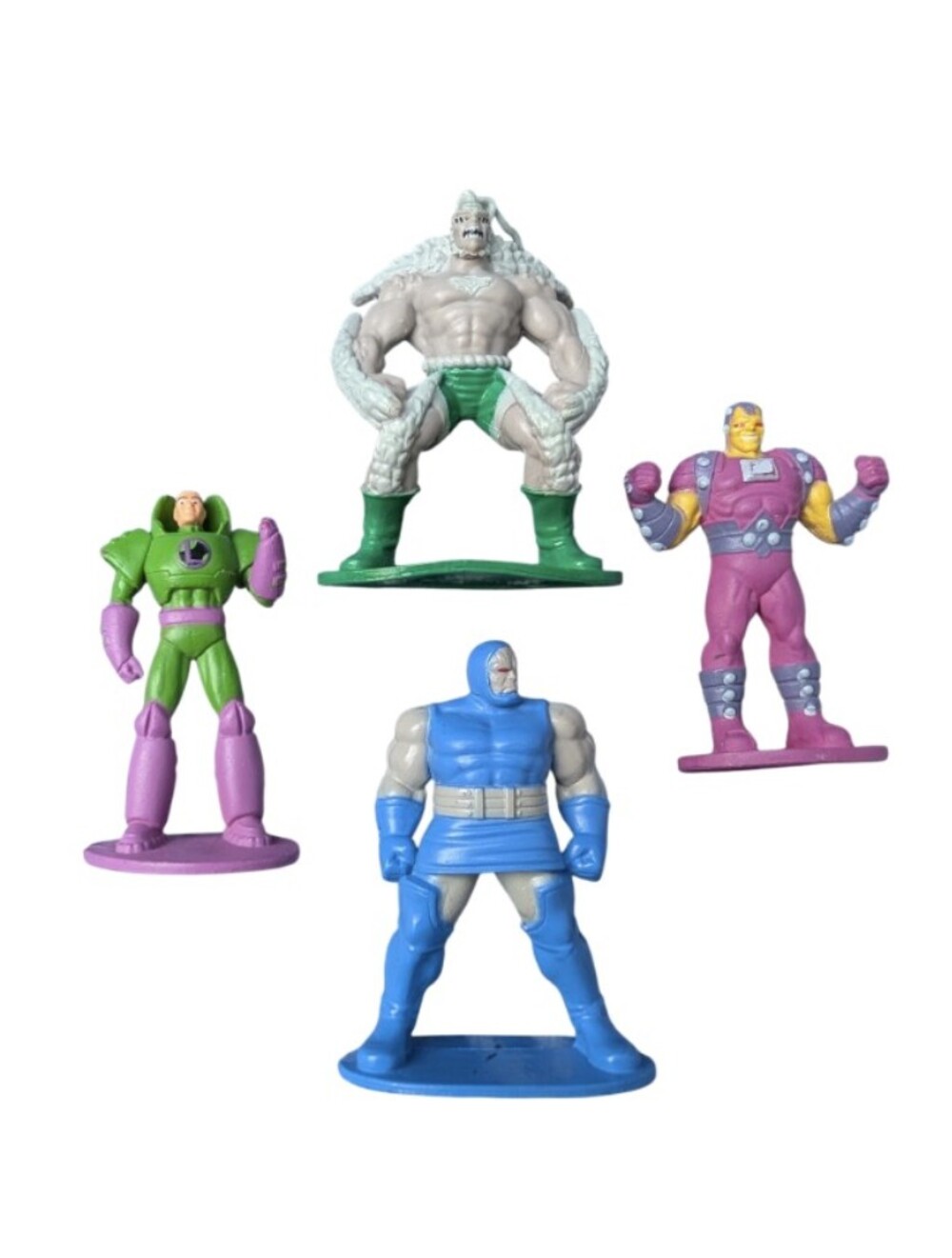 5 For $25 🩷 DC Comics Superman Villains Figure Cake Toppers Lot